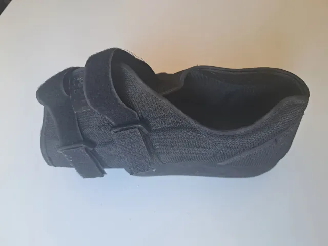 Zapato postoperatorio ortopedia negro XL