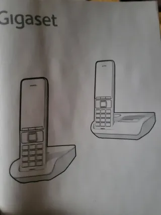 Teléfono Inalámbrico Gigaset Negro