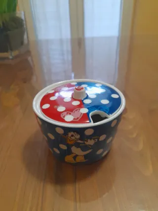 Zuccheriera con Paperino e pois