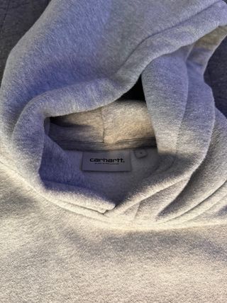 Sudadera Carhartt Gris con Logo