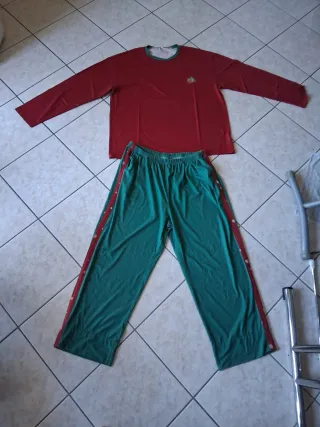 Pigiama Natalizio Rosso e Verde