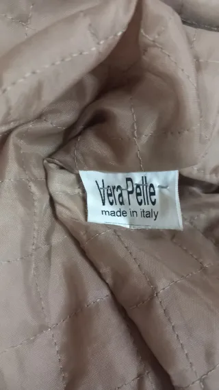 Cappotto Specchio in Pelle Scamosciata in Renna