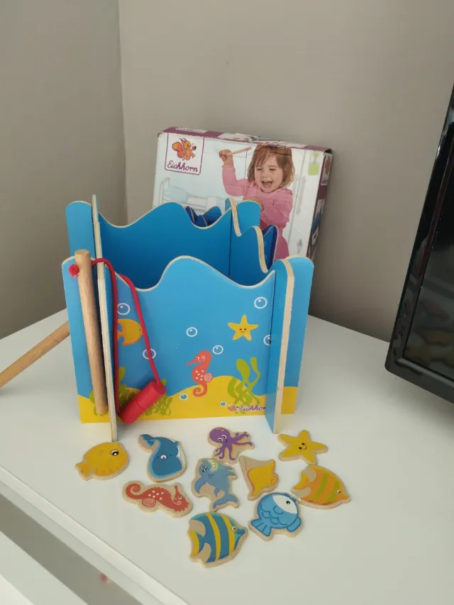 Juego de pesca madera Eichhorn