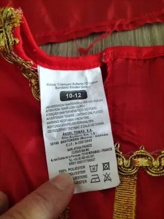 Disfraz Reina Medieval Talla 10-12