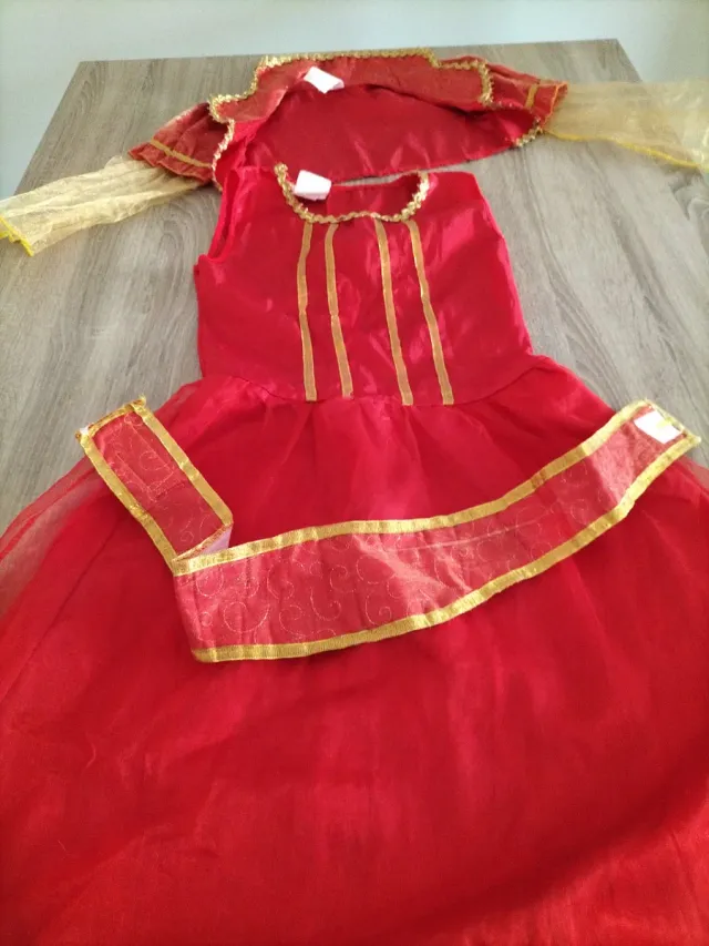 Disfraz Reina Medieval Talla 10-12