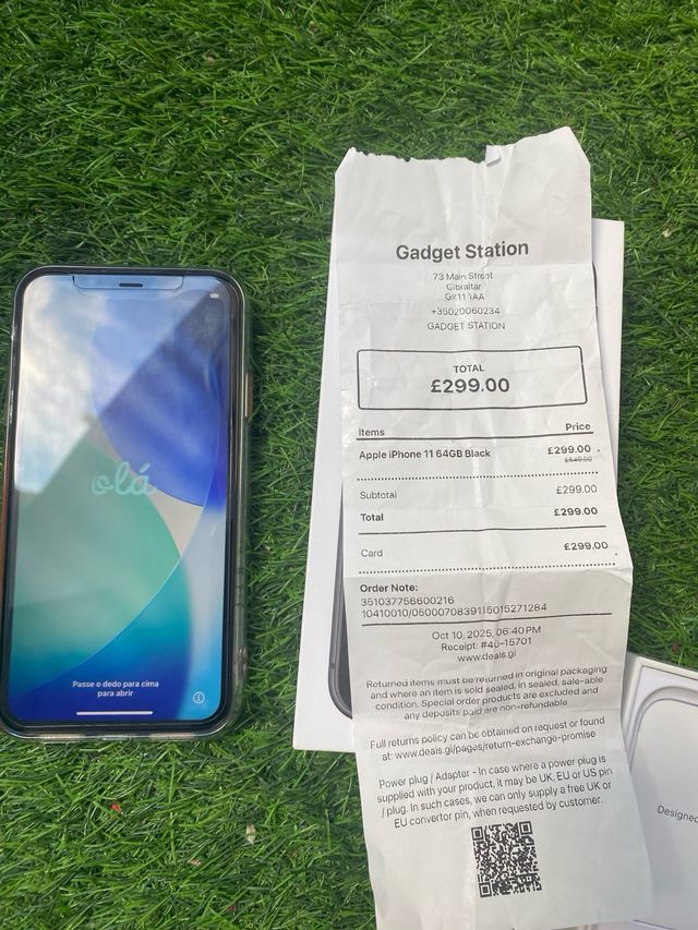 iPhone 11 64GB Negro