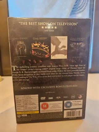Juego de Tronos DVD Temporadas 1-4