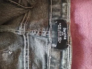 Pantalón vaquero gris chica Talla 38