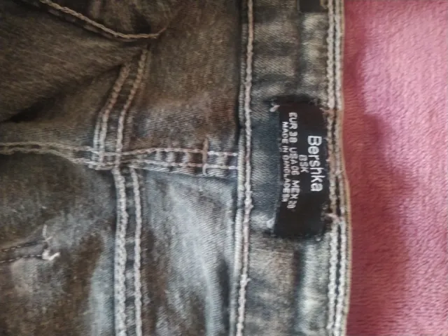 Pantalón vaquero gris chica Talla 38