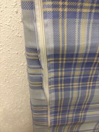 Materasso in schiuma a quadri