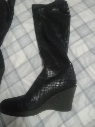 Botas de tacón serpiente