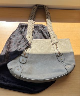Borsa Gucci Beige/Bianco