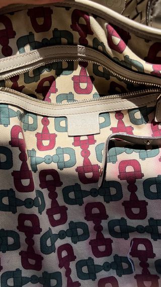 Borsa Gucci Beige/Bianco