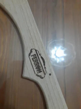 Mestolo girapolenta Ferron in legno