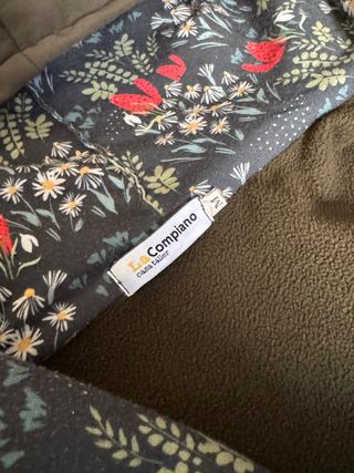 Abrigo La Compiano Verde Talla M