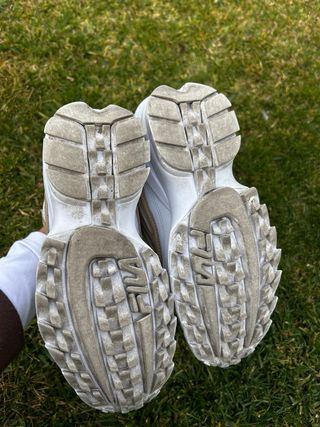 Scarpe Fila bianche e beige