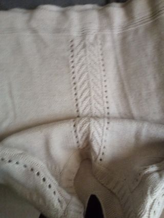 Sudadera de lana calentita beige
