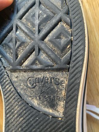 Zapatillas Converse rosas bajas