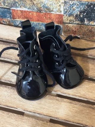 Botas Negras Charol para Nancy New