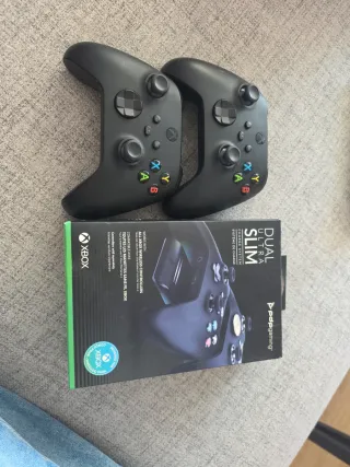 2 Gamepad xbox one + baterías recargables