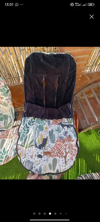 Betribe Mochila + colchoneta + saco Cybex Priam