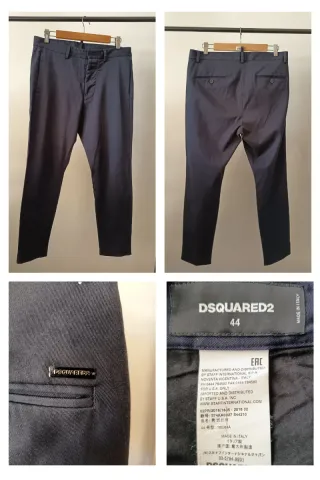 Pantalón hombre Dsquared2 Negro Talla 44