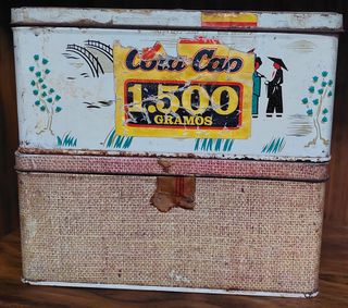 Lote 3 Cajas Metálicas Vintage