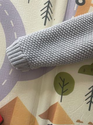 Chaqueta Kiabi gris 12 meses