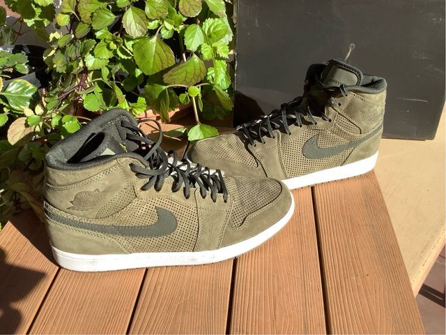Nike Air Jordan 1 Premium Verde 43/9,5/27,5cm
