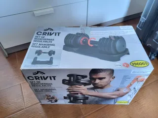 Mancuernas Ajustables CRIVIT 11.5kg