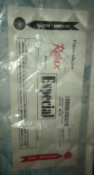 Colchón de  muelles Relax