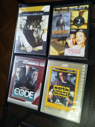 DVD's películas clásicas, acción, etc...