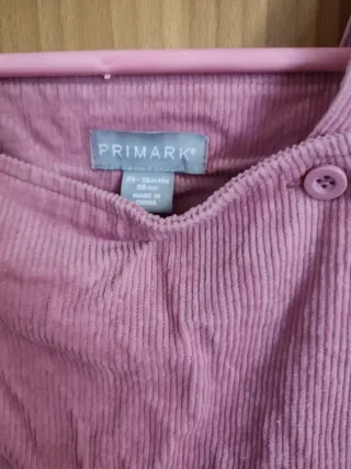 Vestido rosa de ganga con orejas de conejo