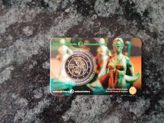 2 euros Bélgica Lotería 2025 Coincard