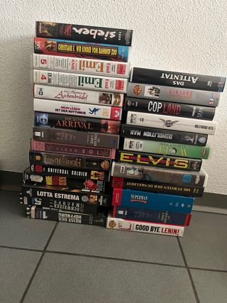 Lote 20 VHS Películas Alemanas