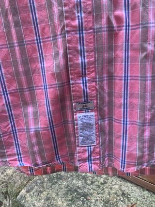 Camisa La Martina cuadros rosa