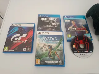 Consola PlayStation 5 + 5 Juegos