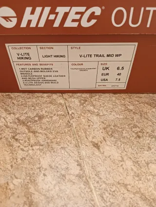 Botas de montaña Hi-Tec talla 40