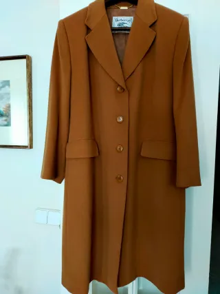 Abrigo Burberry Mujer Camel Talla 50