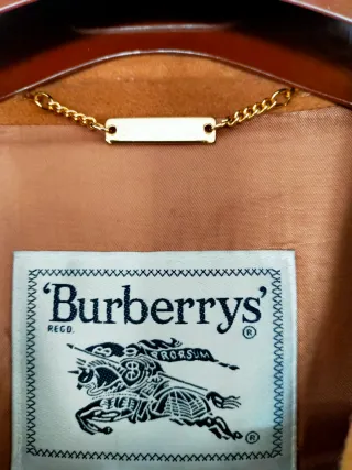 Abrigo Burberry Mujer Camel Talla 50