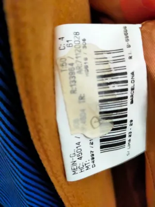 Abrigo Burberry Mujer Camel Talla 50