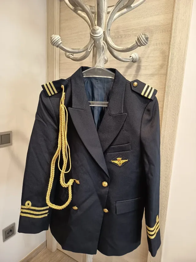 Traje comunión Hugo Bitti azul y negro