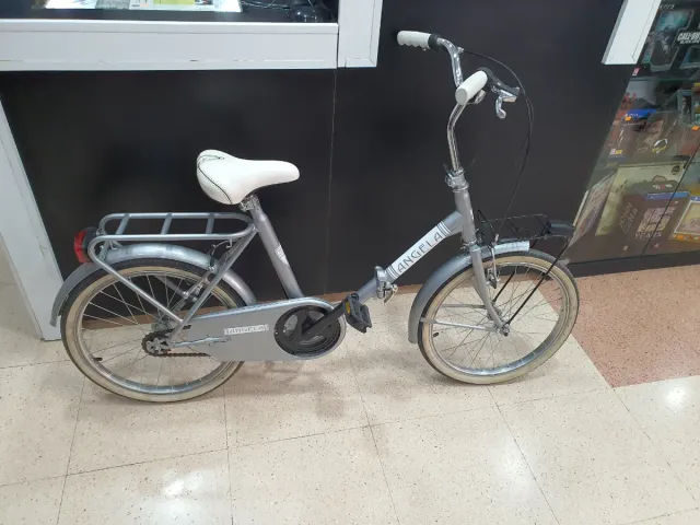 Bicicleta Paseo Plegable Gris
