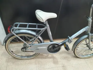 Bicicleta Paseo Plegable Gris