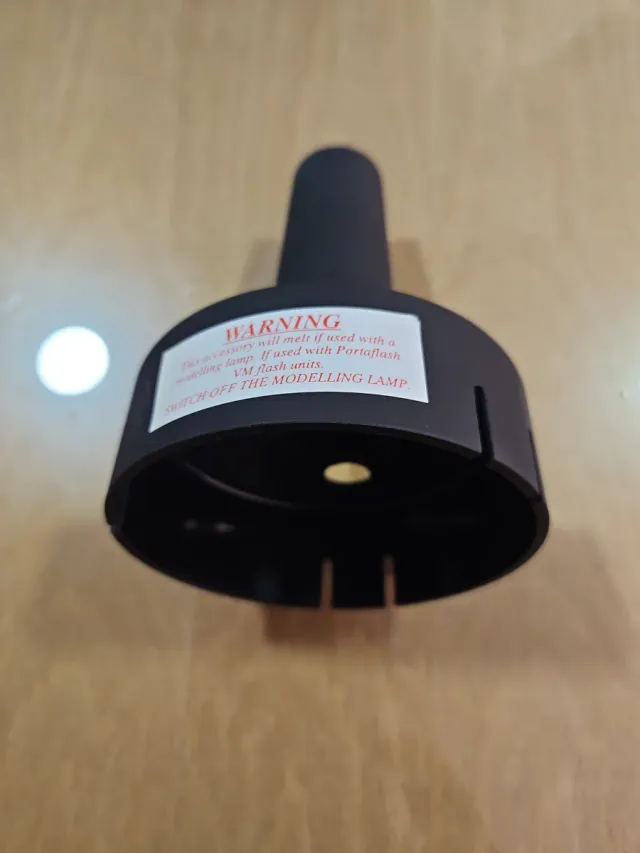 Snoot para los flashes de estudio Portaflash