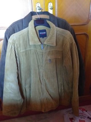 Lote Ropa Hombre Chaqueta Beige Marrón