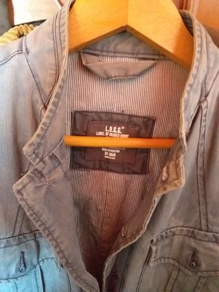 Lote Ropa Hombre Chaqueta Beige Marrón