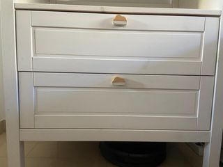 Cómoda cambiador SUNDVIK blanca