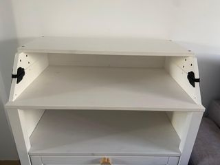 Cómoda cambiador SUNDVIK blanca