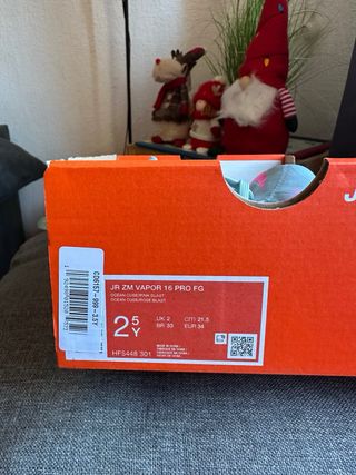 Bota fútbol niño Nike Vapor Pro T34